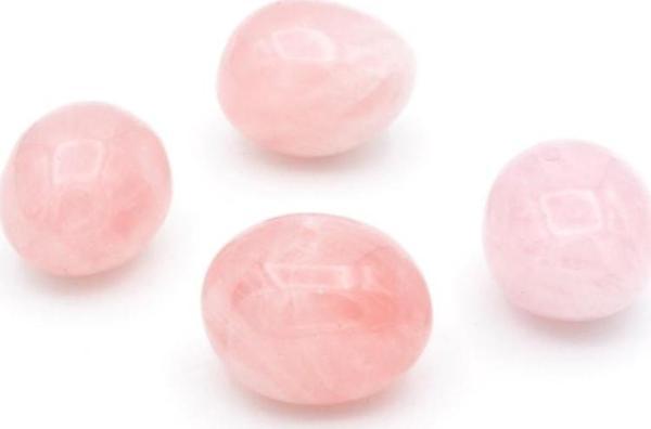 Hakiki Tamburlu Doğal Pembe Kuvars Kaya Parçası 003 - Image 1