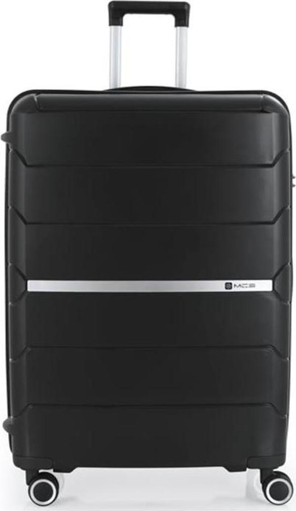 MÇS V 366 POLİPROPİLEN KIRILMAZ BÜYÜK BOY VALİZ - Image 1