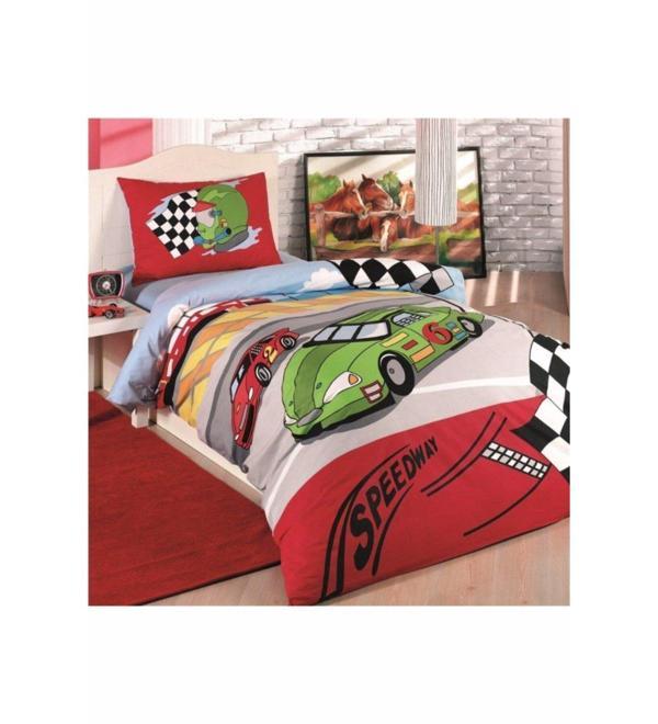 Speedway Tek Kişilik Nevresim Takımı - Image 1