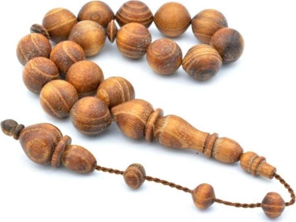 Hakiki Usta Işi Akasya Ağacı Maskot Tesbih 1.kalite 001 - Image 1