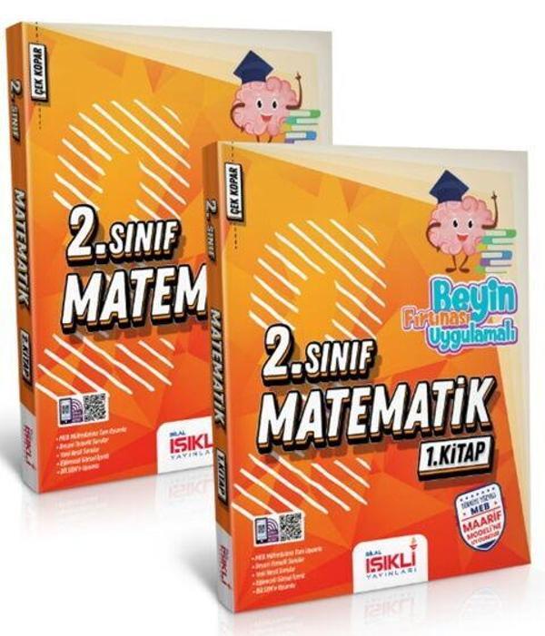 Bilal Işıklı 2025 2. Sınıf Matematik Beyin Fırtınası Uygulamalı Soru Bankası Seti - Bilal Işıklı Yayıncılık - Image 1