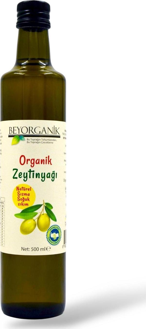 Organik Soğuk Sıkım Sızma Zeytinyağı 500ml - Image 1