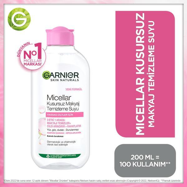 Garnier Micellar Kusursuz Makyaj Temizleme Suyu 200 ml - Image 1