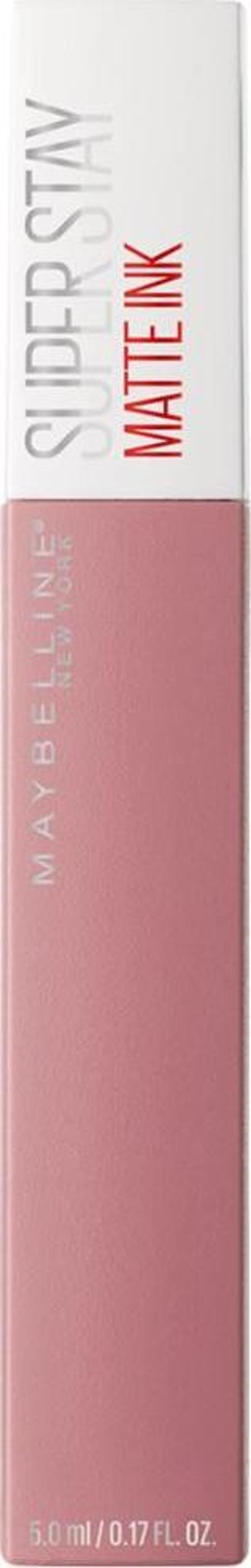 Maybelline New York Super Stay Matte Ink Likit Mat Ruj - 10 Dreamer - Pembe - Image 1