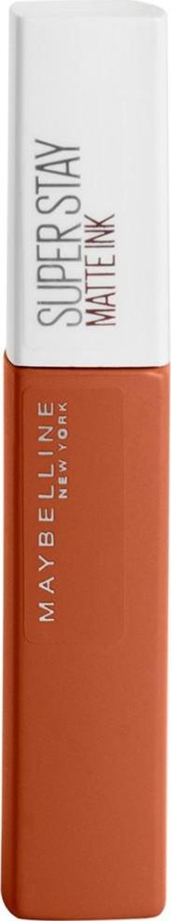 Maybelline New York Super Stay Matte Ink City Edition Likit Mat Ruj - 135 Globe-Trotter - Image 1