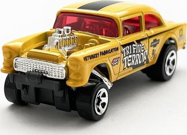 Hot Wheels Tekli Arabalar 55 CHEVY BEL AIR GASSER HKH61 - Image 1