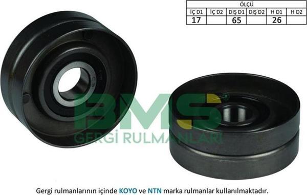 Bms 358 Alternatör Gergi Rulmanı Master Iı-Trafic Iı-Laguna Iı-Vivaro-Movano 1.9Dcı-2.016V 01- Klima - Image 1