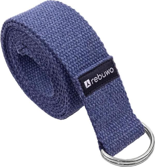 Rebuwo Doğal %100 Pamuk Yoga Kemeri 184 Cm - Image 1