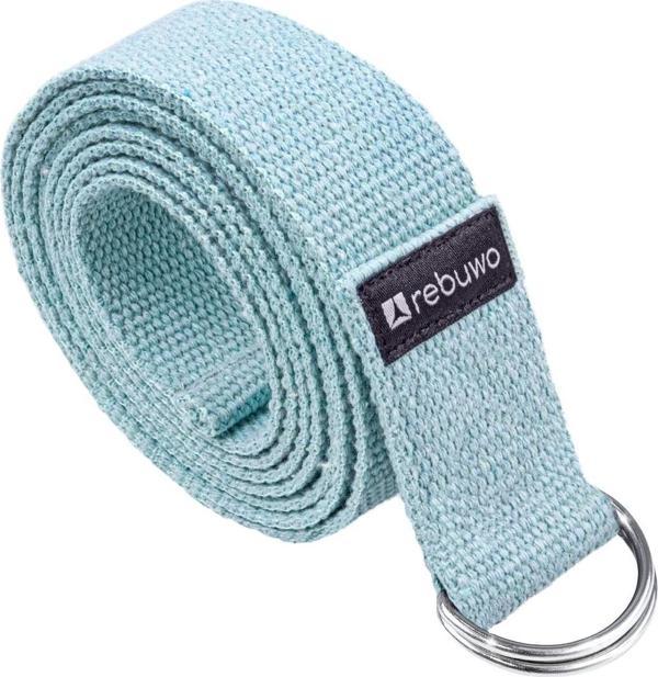 Rebuwo Doğal %100 Pamuk Yoga Kemeri 184 Cm - Image 1