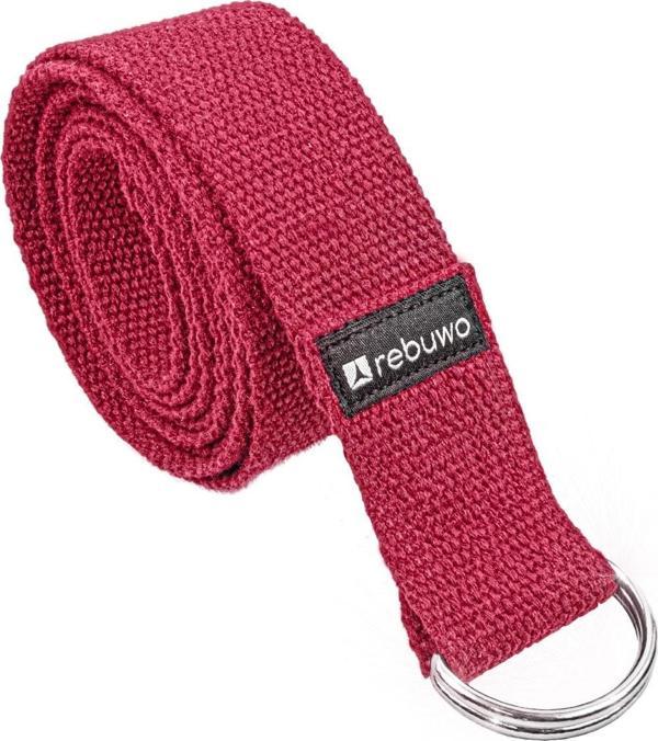 Rebuwo Doğal %100 Pamuk Yoga Kemeri 184 cm - Image 1