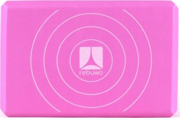 Rebuwo Köpük Yoga Bloğu Yoga Block Pembe - Image 1