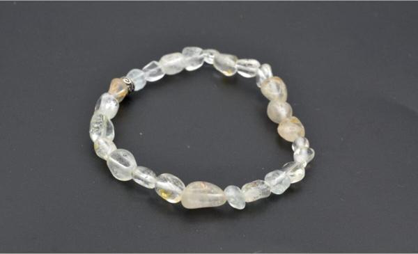 Hakiki Doğal Amorf Kesim Topaz Bileklik 1.kalite Doğal Taş - Image 1