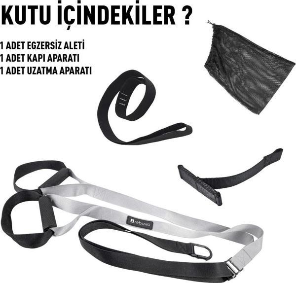 Rebuwo Suspension Trainer Cross Training Egzersiz Seti - Image 1