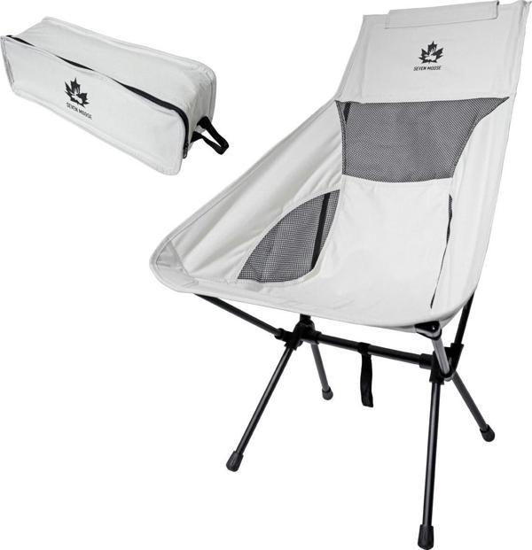 sevenmoose Ultra Hafif Katlanır Taşıma Çantalı Kamp Sandalyesi - Image 1