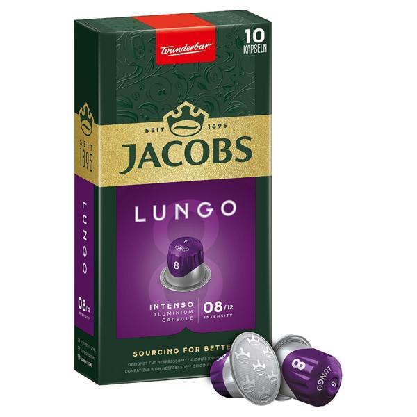 Jacobs Lungo 8 Intenso Nespresso Uyumlu Kapsül Kahve 10 Kapsül - Image 1