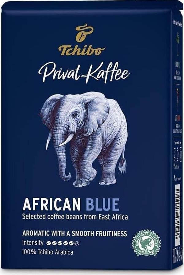 Tchibo Privat Kaffee African Blue Filtre Kahve 250 Gr - Image 1