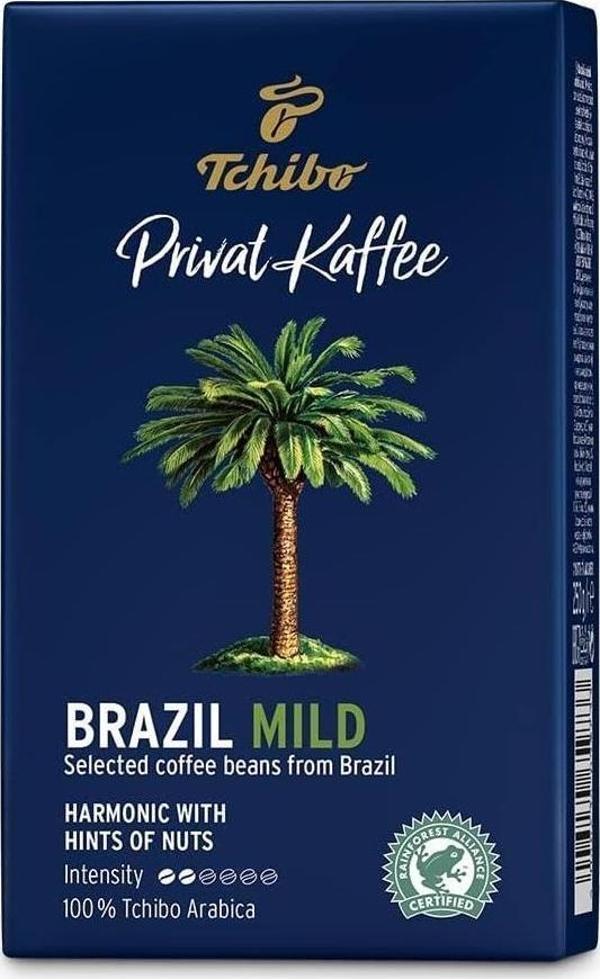 Tchibo Privat Kaffee Brazil Mild Filtre Kahve 250 Gr - Image 1