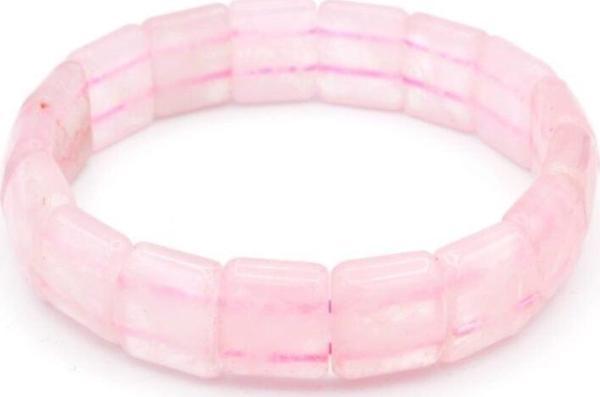 Hakiki Doğal Pembe Kuvars Bileklik 1.kalite 002 - Image 1