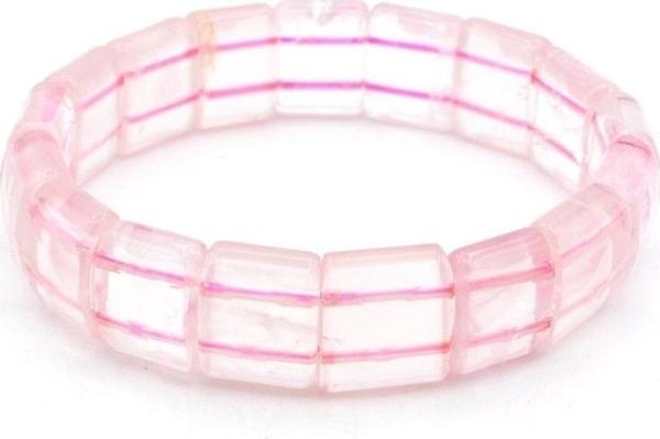 Hakiki Doğal Pembe Kuvars Bileklik 1.kalite 003 - Image 1