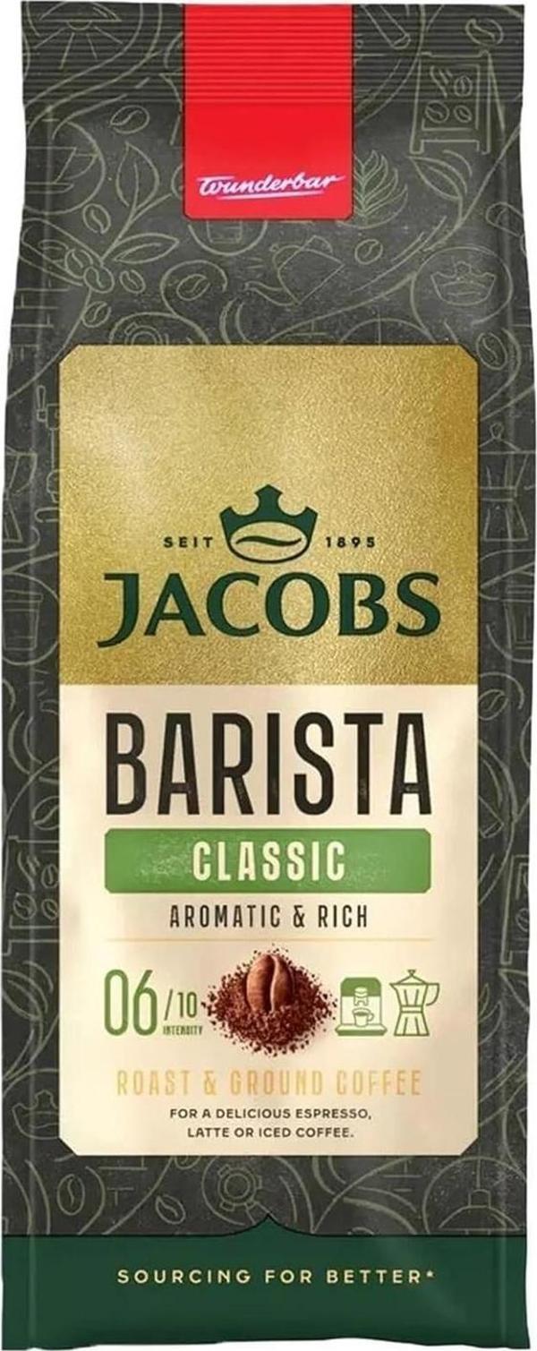 Jacobs Barista Clasic Filtre Kahve Öğütülmüş 200 gr - Image 1