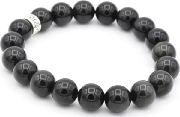 Hakiki Doğal Rainbow Obsidyen Bileklik 1.kalite 003 Iri Boy - Image 1