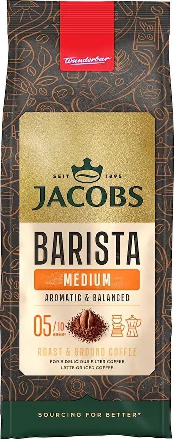 Jacobs Barista Medium Filtre Kahve Öğütülmüş 200 gr - Image 1