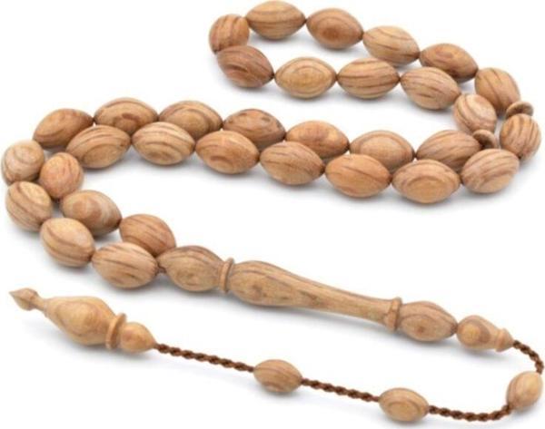 Hakiki Kusursuz Usta Işi Sistemli Arpa Kesim Kesme Ağacı Tesbih 1.kalite - Image 1