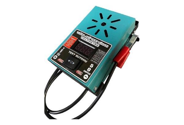 TUĞRA 6-12-24 VOLT 50 AMPER AKÜ TEST CİHAZI TET50 - Image 1