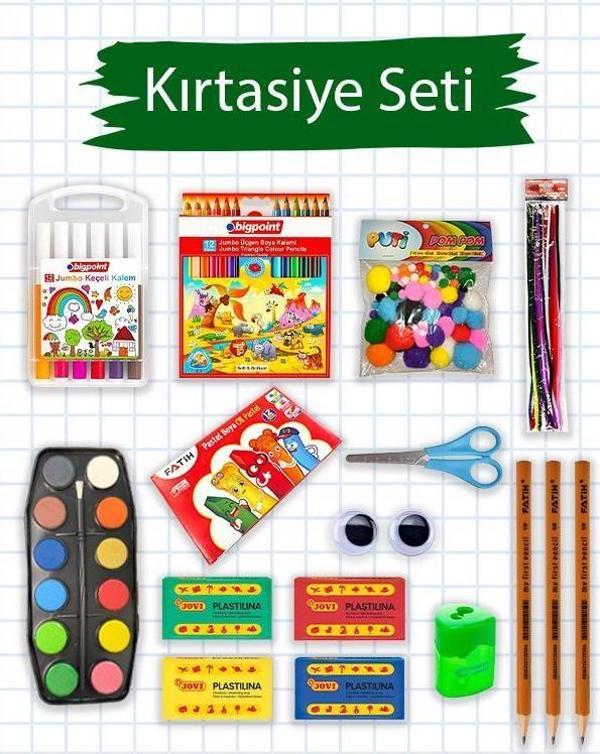 Temel Okul Kırtasiye Seti 11 - Image 1