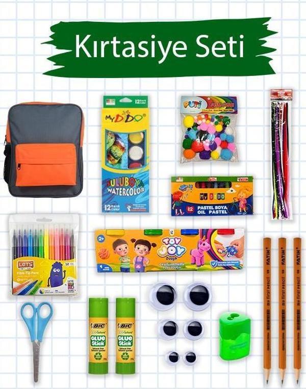 Temel Okul Kırtasiye Seti 12 - Image 1