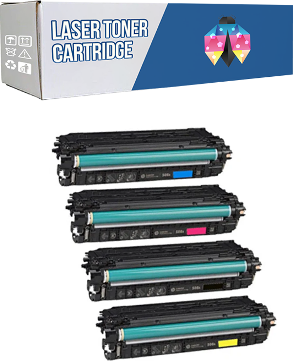 Safir Toner Canon CRG-040 H Canon İ-Sensys LBP-712Cx CMYK 1 Set   Muadil Toner - Image 1