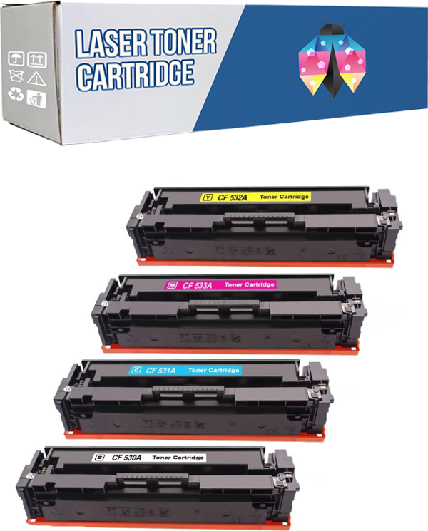 Safir Toner Hp LaserJet Pro MFP M181 205A-CF530A CMYK 1 Set Muadil Toner - Image 1