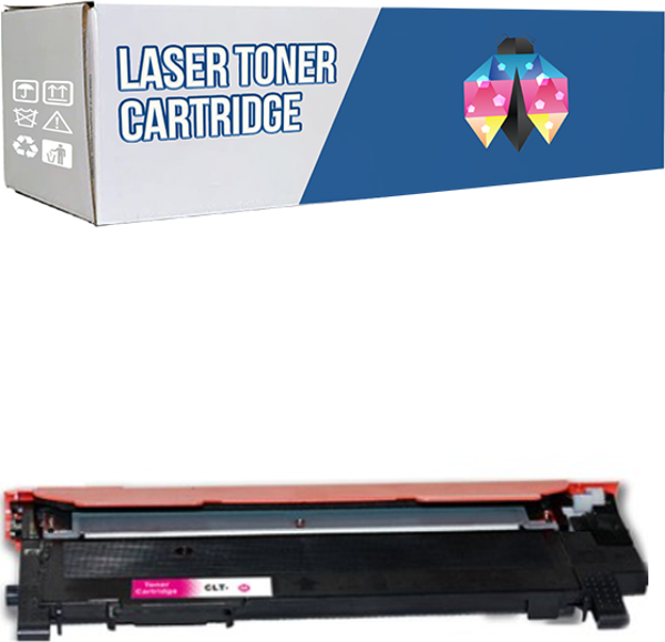 Safir Toner Samsung CLT-M406S SL-C410w 1.000 Syf Kırmızı Muadil Toner - Image 1