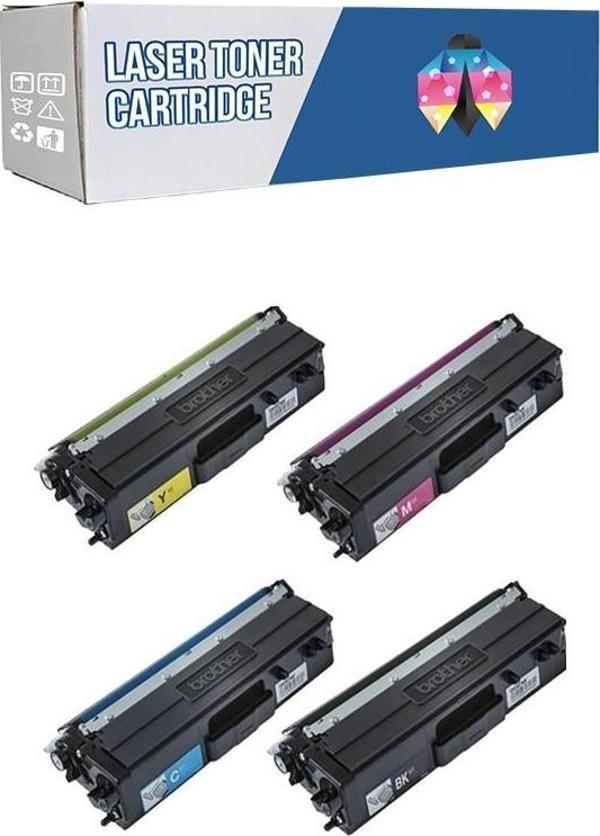 Safir Toner Brother TN-461 DCP-L8410CDW CMYK 1 Set Muadil Toner - Image 1