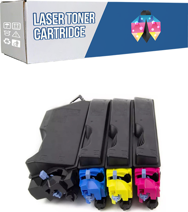 Safir Toner Kyocera ECOSYS M6530cdn TK-5140 CMYK 1 Set   Muadil Toner - Image 1