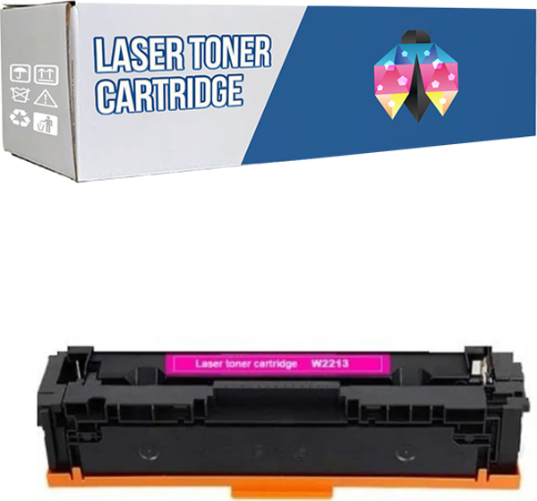 Safir Toner Hp 207A-W2213A LaserJet Pro MFP M283cdw 1.250 Syf Kırmızı Çipli Muadil Toner - Image 1