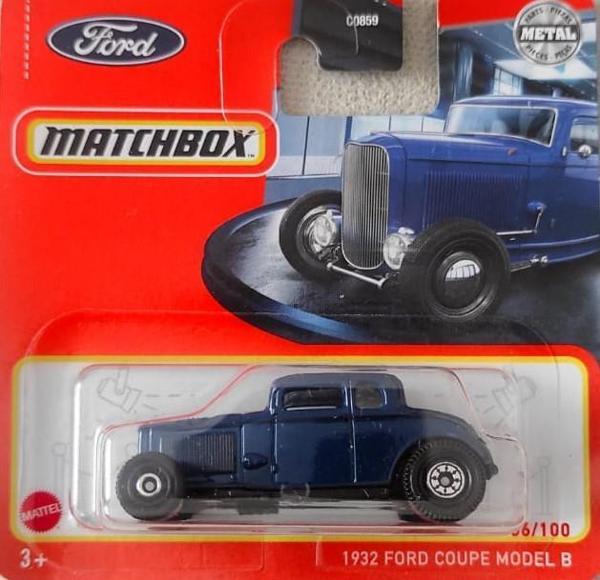 C0859 Matchbox 1:64 Tekli Arabalar 1932 FORD COUPE MODEL B HFR54 - Image 1