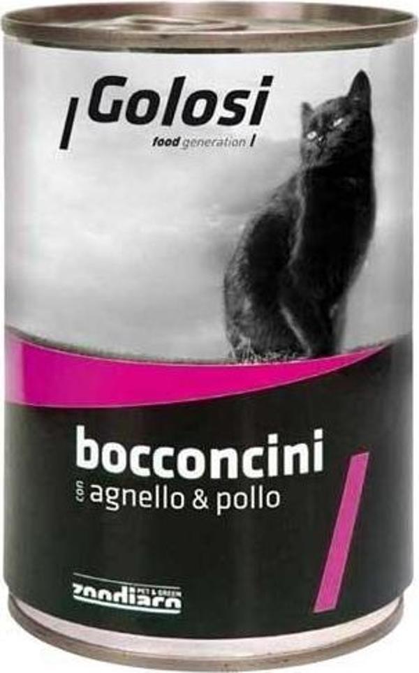 Golosi Bocconcini Kuzu Etli ve Tavuklu Kedi Konservesi 400 GR - Image 1