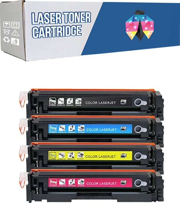 Safir Toner Canon CRG-055 i-Sensys MF-741Cdw CMYK 1 Set Çipsiz Muadil Toner - Image 1