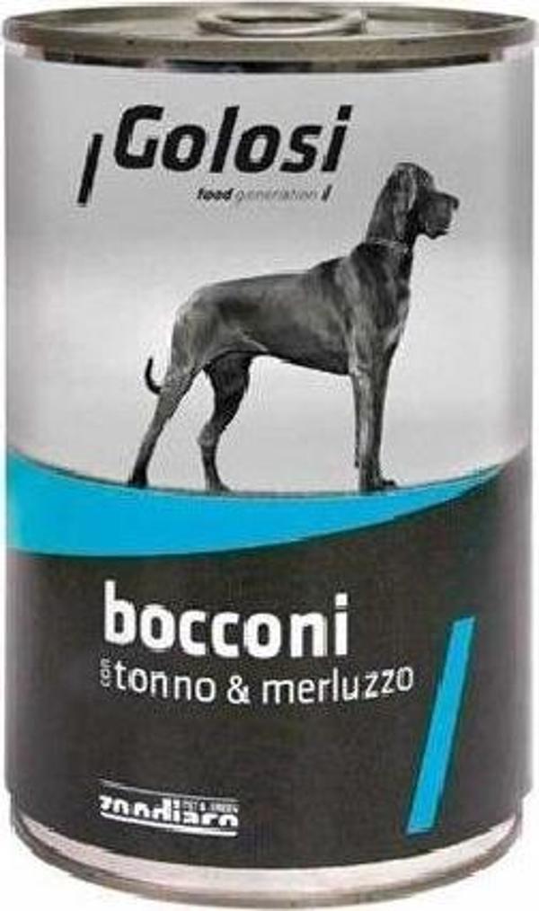 Golosi Ton ve Morina Balıklı Köpek Konservesi 400 Gr - Image 1