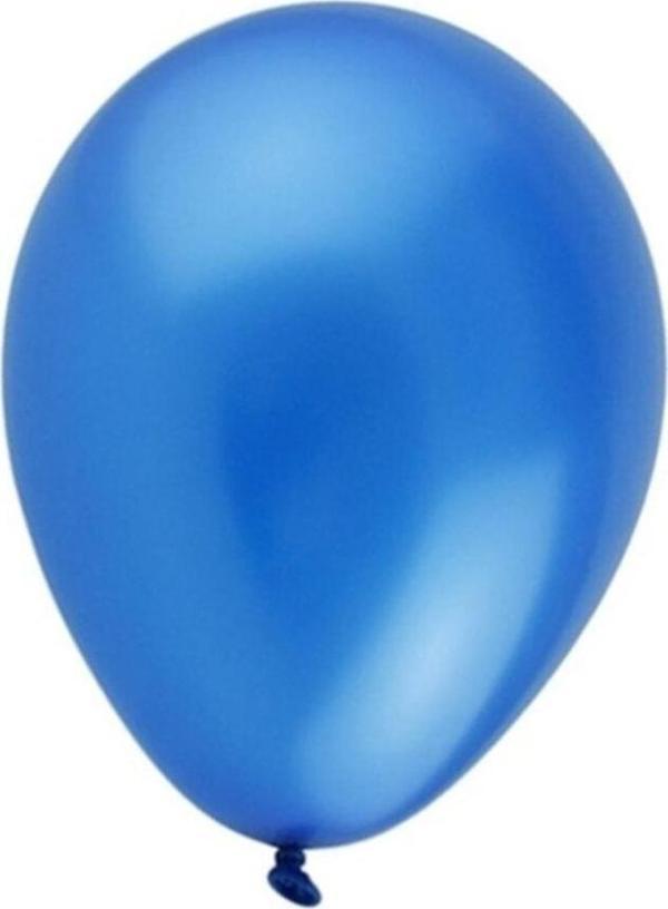 Balonevi Balon Metalik Mavi (100 Lü Paket) - Image 1