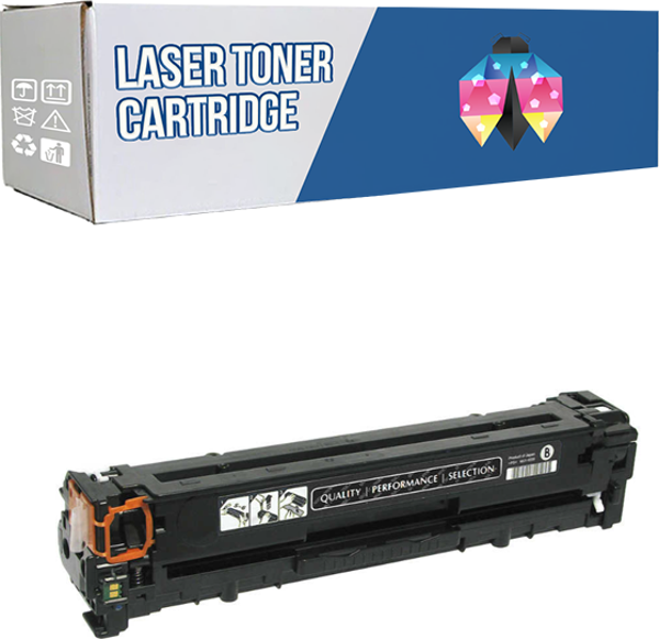 Safir Toner Hp 128A-CE320A LaserJet CM1415fnw 2.000 Syf Siyah Muadil Toner - Image 1
