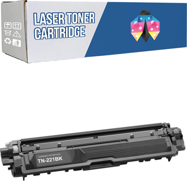 Safir Toner Brother  Tn-221-Tn241-Tn251-Tn261 MFC-9130CW 2.500 Sayfa Siyah  Muadil Toner - Image 1