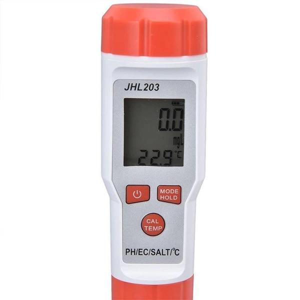 JHL203 pH, İletkenlik, Tuzluluk, Sıcaklık Ölçer (4 in 1) - Image 1