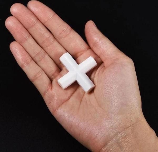 Manyetik Balık 38x38 mm Çapraz Teflon Karıştırıcı Balık - Image 1