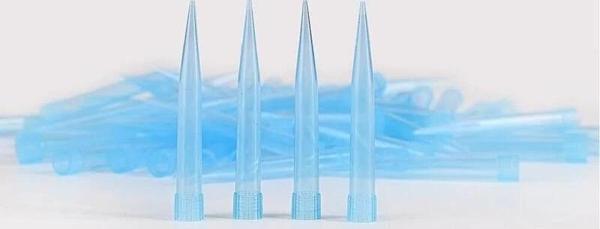 Mavi Plastik Pipet Ucu 500 Adet - Image 1