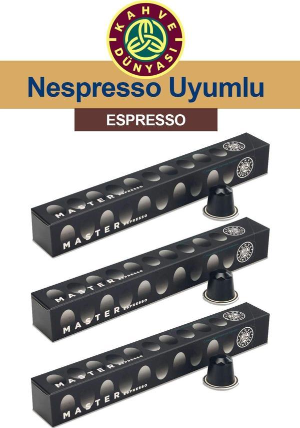 Kahve Dünyası Espresso Kapsül Kahve 3 Adet 10'Lu Kutu - Image 1