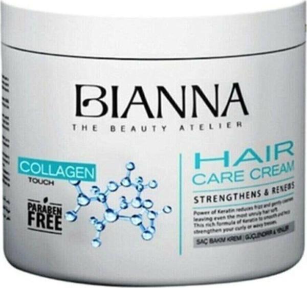 Bianna Kalojen Destekli Paraben Içermeyen Saç Bakım Kremi 500 Ml - Image 1
