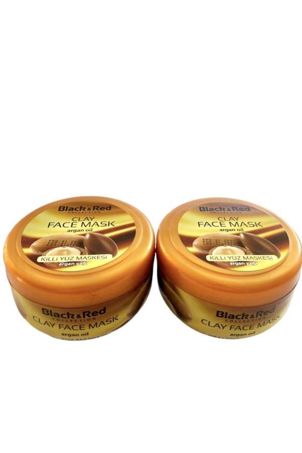 Black & Red Argan Yağlı Kil Maskesi X2 400G+400G - Image 1