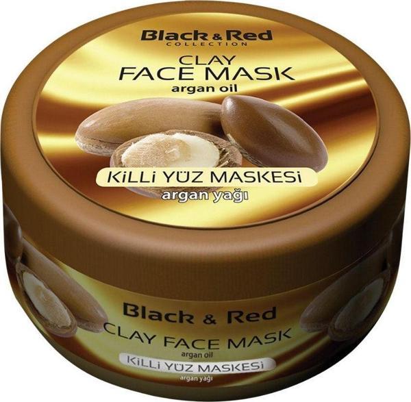 Black & Red Kil Yüz Maskesi Argan Yağlı 400Gr - Image 1